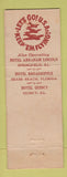 Matchbook Cover - Hotel Lincoln Douglas Quincy IL