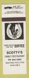 Matchbook Cover - Scotty's Family Restaurant Canada