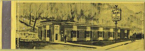 Matchbook Cover - Bank of Eureka Springs AR