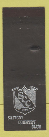 Matchbook Cover - Saticoy Country Club WORN