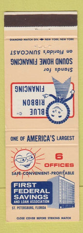 Matchbook Cover - First Federal Savings and Loan St Petersburg FL