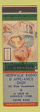 Matchbook Cover - Norwalk Radio Appliance Shop Norwalk CT WEAR