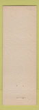 Matchbook Cover - CFU Club Lodge Warren OH Croatian Fraternal Union