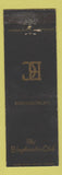 Matchbook Cover - The Binghamton Club NY WORN