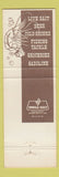 Matchbook Cover - Broad Creek General Store Hilton Head Island SC