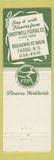 Matchbook Cover - Shotwell Floral Flowers Fargo ND FTD
