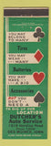 Matchbook Cover - Dutcher's Auto Service Des Moines IA