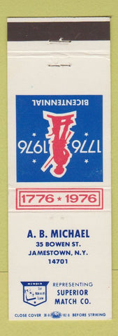 Matchbook Cover - AB Michael Superior Match Jamestown NY 1976
