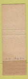 Matchbook Cover - Hartford Insurance Schick Henrietta TX