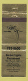 Matchbook Cover - Harbor Lights Restaurant Tacoma WA