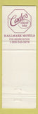 Matchbook Cover - Windjammer Resort Newport Cannon Beach OR Moses Lake WA