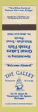 Matchbook Cover - The Galley St Ignace MI