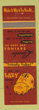 Matchbook Cover - Lincoln Savings and Loan Cleveland OH Piggy Bank