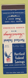 Matchbook Cover - Hartford Federal Savings and Loan CT
