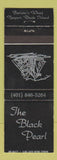 Matchbook Cover - The Black Pearl Newport RI
