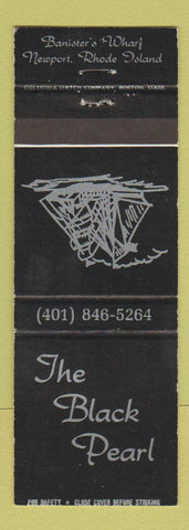 Matchbook Cover - The Black Pearl Newport RI