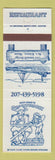 Matchbook Cover - Quarterdeck Restaurant Kittery ME