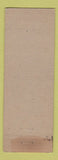 Matchbook Cover - Columbus Hotel Miami FL WORN