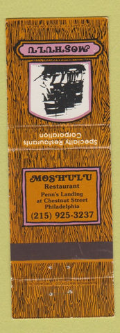 Matchbook Cover - Moshulu Restaurant Philadelphia PA