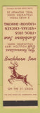 Matchbook Cover - Buckhorn Inn Stillwater MN