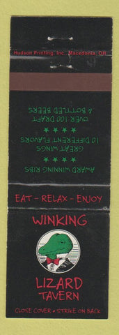 Matchbook Cover - Winking Lizard Tavern WEAR
