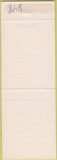 Matchbook Cover - Schryver Real Estate Williamstown MA blue