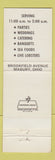 Matchbook Cover - John Schuster's Steak House Masury OH
