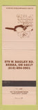 Matchbook Cover - The Iron Pig Berea OH WEAR