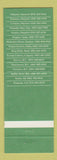 Matchbook Cover - The Elephant and Castle Pub Ottawa Toronto London ON