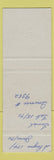 Matchbook Cover - Moulin Rouge Yvon Paradis Ste Foy QC