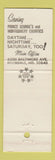 Matchbook Cover - Citizens Bank of Maryland Riverdale MD