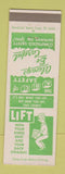 Matchbook Cover - Industrial Rayon Corp Painesville OH Safety Lift With Legs