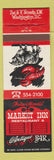 Matchbook Cover - Market Inn Restaurant Washington DC lobster