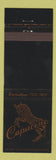 Matchbook Cover - Capucine Laredo TX zebra