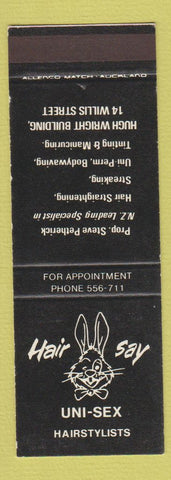 Matchbook Cover - Hair Say Salon New Zealand SAMPLE