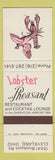 Matchbook Cover - Lobster and Pheasant Restaurant Cleveland OH
