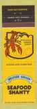 Matchbook Cover - Seafood Shanty Langhorne Lebanon PA Trenton