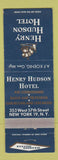 Matchbook Cover - Henry Hudson Hotel New York City