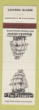 Matchbook Cover - The Frigate Restaurant St Thomas US Virgin Islands