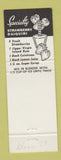 Matchbook Cover - The Frigate Restaurant St Thomas US Virgin Islands