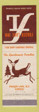 Matchbook Cover - Fraser Lake Inn BC WEAR