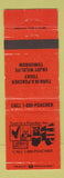 Matchbook Cover - Turn in a Poacher Inc Illegal Hunting Wadsworth OH WEAR