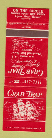 Matchbook Cover - Crab Tree Somers Point NJ RED WEAR