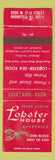 Matchbook Cover - Frank Buresh Lobster House Brookfield IL WEAR
