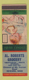 Matchbook Cover - Al Roberts Grocery Newark OH