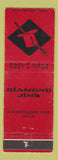Matchbook Cover - Diamond Jim's Chicago IL top hat WEAR