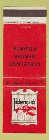 Matchbook Cover - Fisherman's Cove Cleveland Denver Atlanta