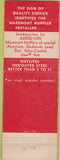 Matchbook Cover - Valley Auto Supply Maremont Mufflers Alhambra CA