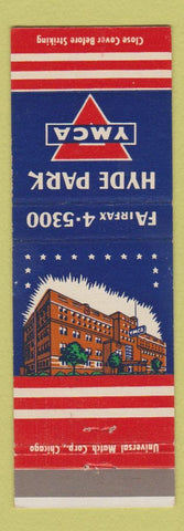 Matchbook Cover - Hyde Park YMCA Chicago IL