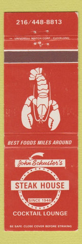 Matchbook Cover - Coastline Restaurant Cherry Hill NJ lobster